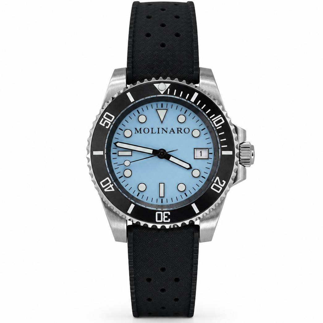 PRIMO - Light Blue Dial / Black Bezel