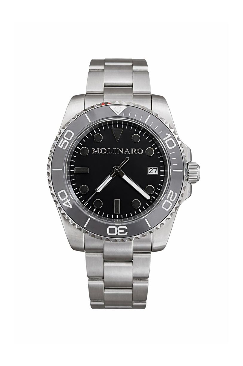 PRIMO - Black Dial / Gray Bezel