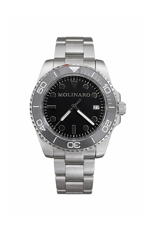 PRIMO - Black Dial / Gray Bezel