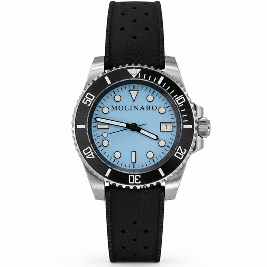 PRIMO - Light Blue Dial / Black Bezel